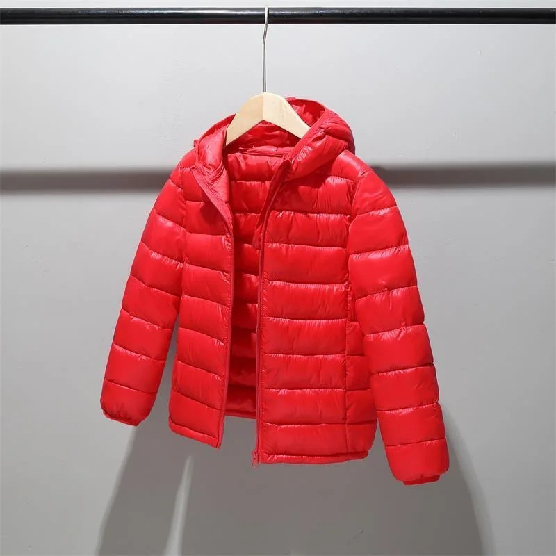 314 Years Autumn Winter Kids Down Jackets For Girls Children Clothes Warm Coats Boys Toddler Outerwear 241018