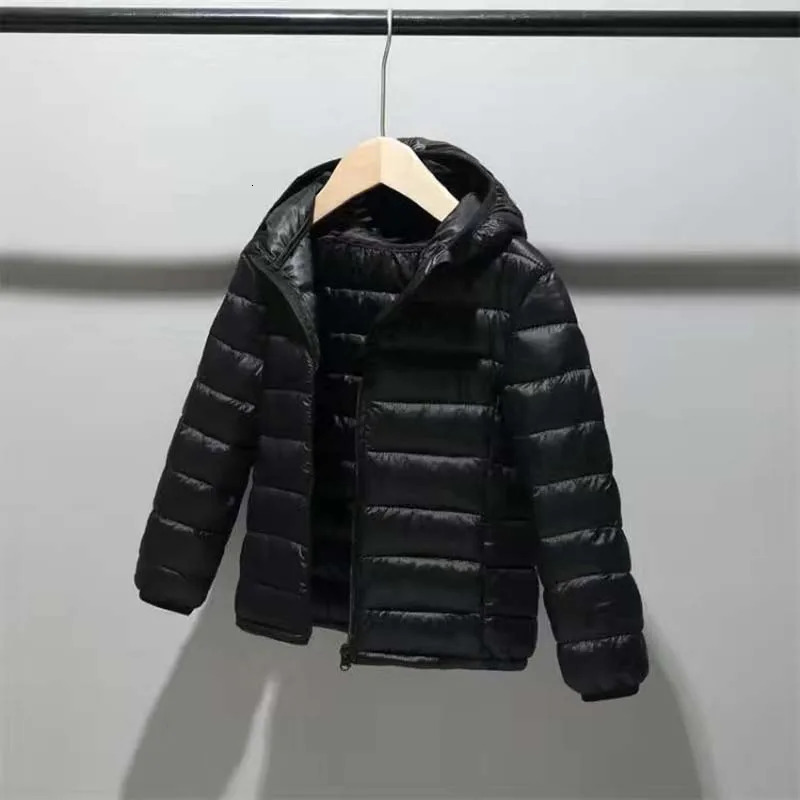 314 Years Autumn Winter Kids Down Jackets For Girls Children Clothes Warm Coats Boys Toddler Outerwear y241018