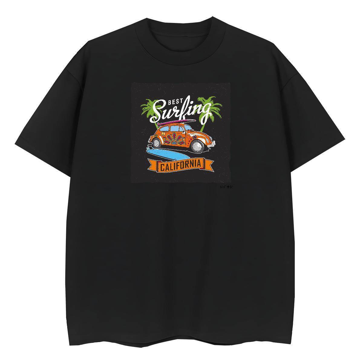 Stylist T-Shirts for Women 100% Cotton 230g Crew Neck Breathable Street car Tshirt for Man Woman Brand DIY Anime Printed Tee Shirt