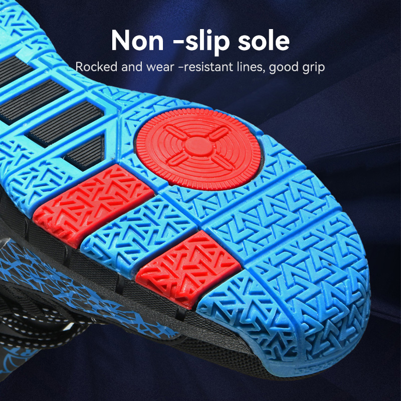 Basketball Shoes Kids Sneakers Breathable Mesh Men Shoes Student Fashion Anti Slip