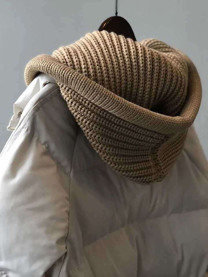 Cotton Padded Woolen Removable Hooded Down Jacket For Womens Winter Long Loose Thickened Warm Woolen Hooded Snow Parka CoatX241019
