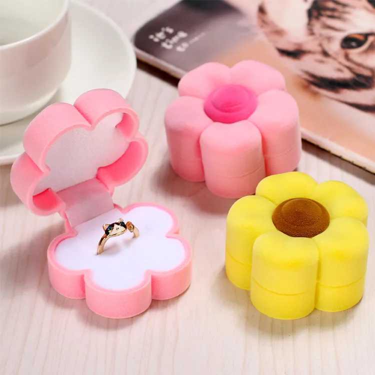 1 delicious food style velvet jewelry box engagement ring box earring necklace jewelry packaging box W241019