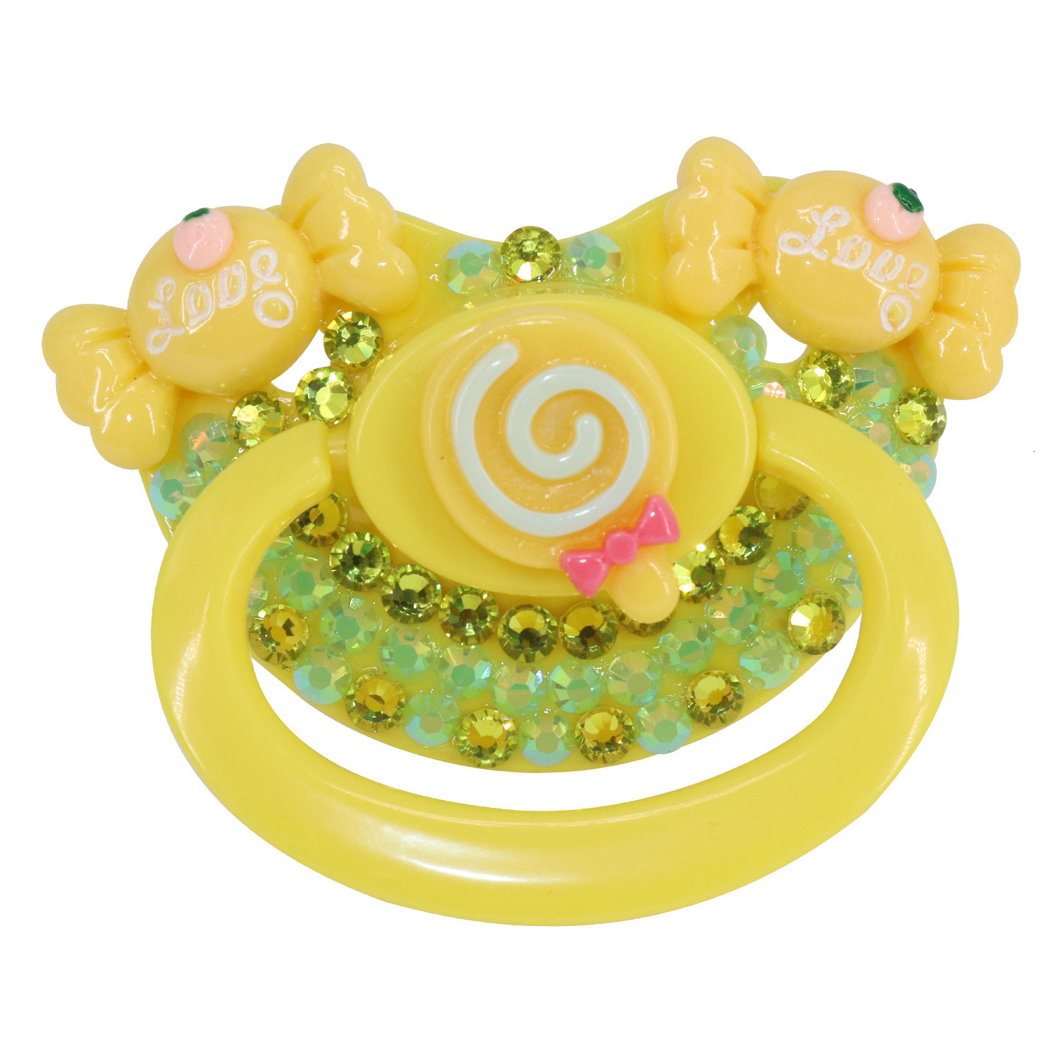 ABDL Adult Play Mouth Soothing pacifier party Funny Sticky Diamond Baby Soothing Emotion Big pacifier 241019