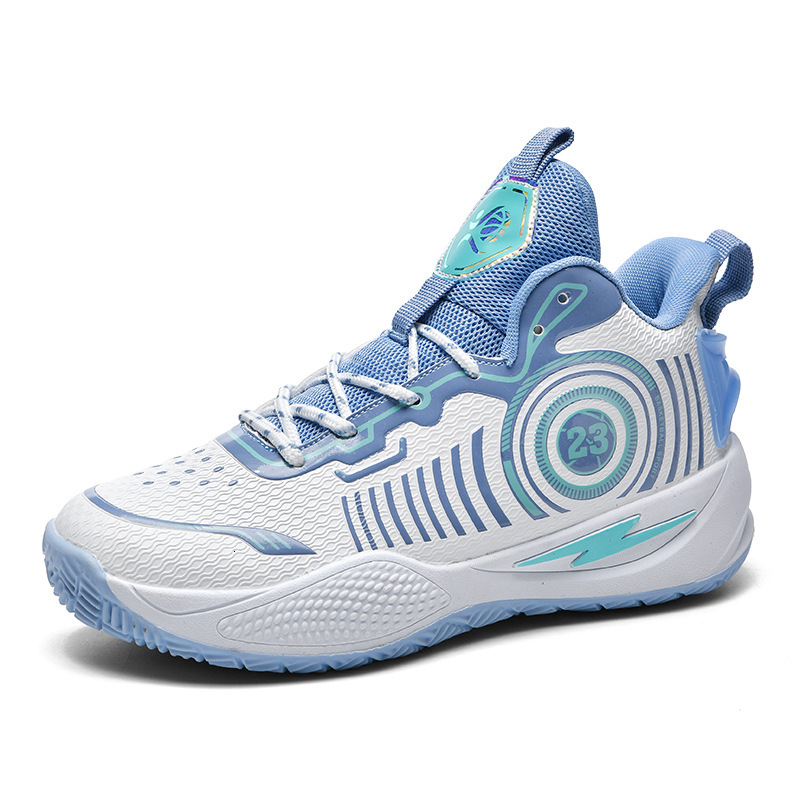 New Basketball for Men, High Top Teenagers, Middle School Students, Cement Ground Sports Running Shoes, Practical Football Shoes