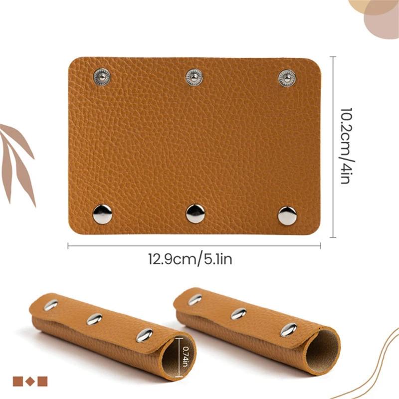 Soft Suitcase Grip Protective Luggage Bag Handle Wrap Leather Antistroke Stroller Shoulder Strap Pad Cover Accessories 241017