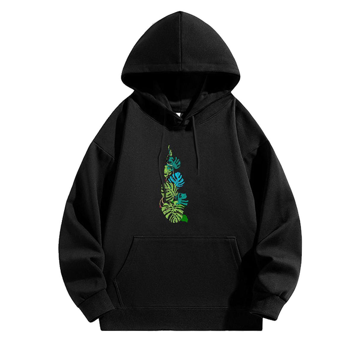 New Arrival Man Hoodie Long Sleeve Drawstring Cool Design Couples Hoodie DIY Printed Pullover Hoodie Hip Hop Tech Fleece