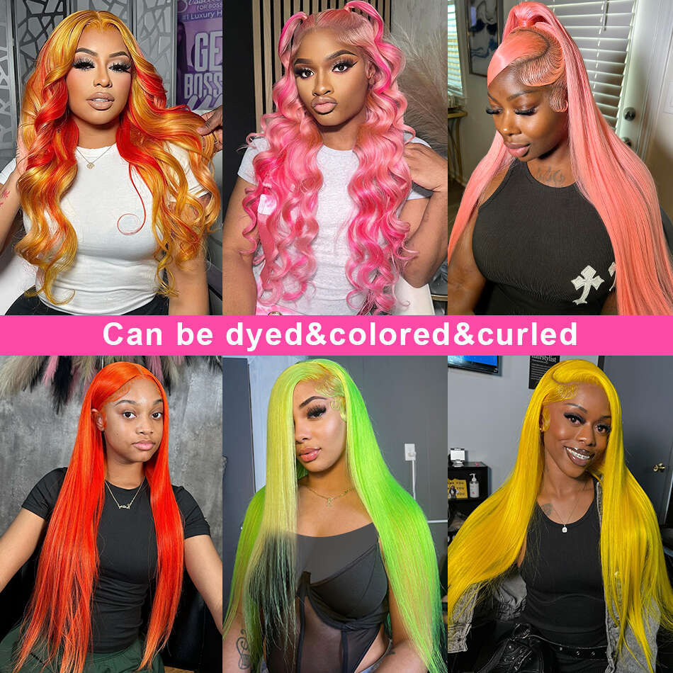 613 HD Frontal Wig 13x6 Brazilian Straight 13x4 Honey Blonde Color Lace Front Human Hair Wigs