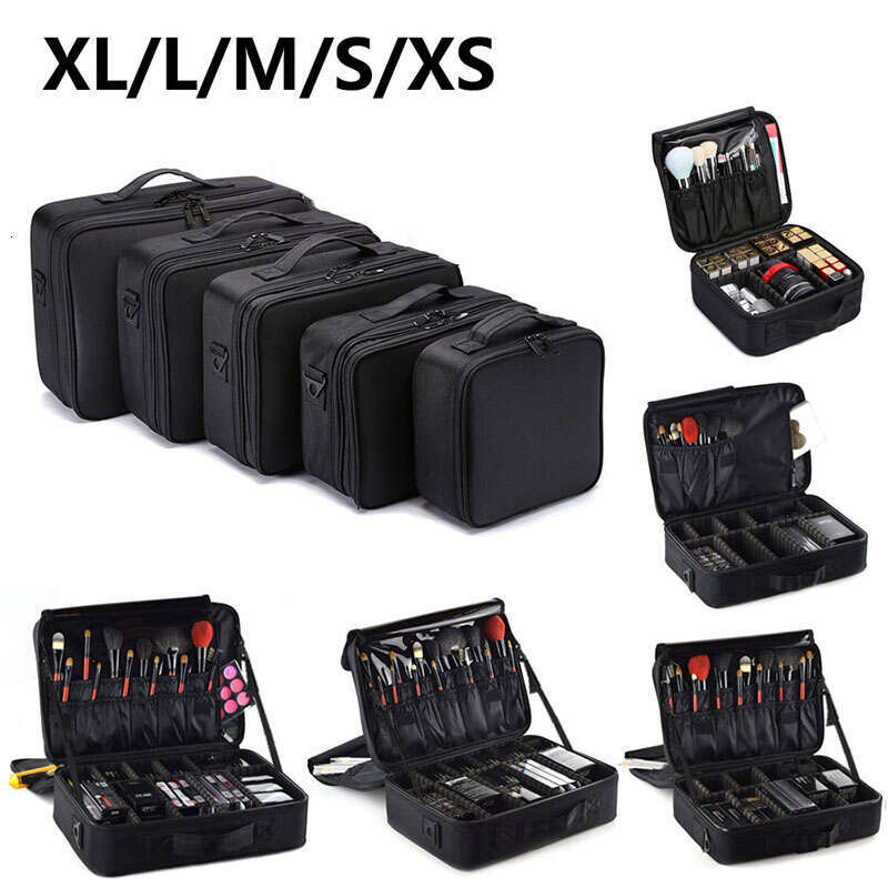 Professional Case Female Travel Big Capacity Beauty Nail Toolbox Cosmetic Organizer Suitcases For Makeup Storage Boxs