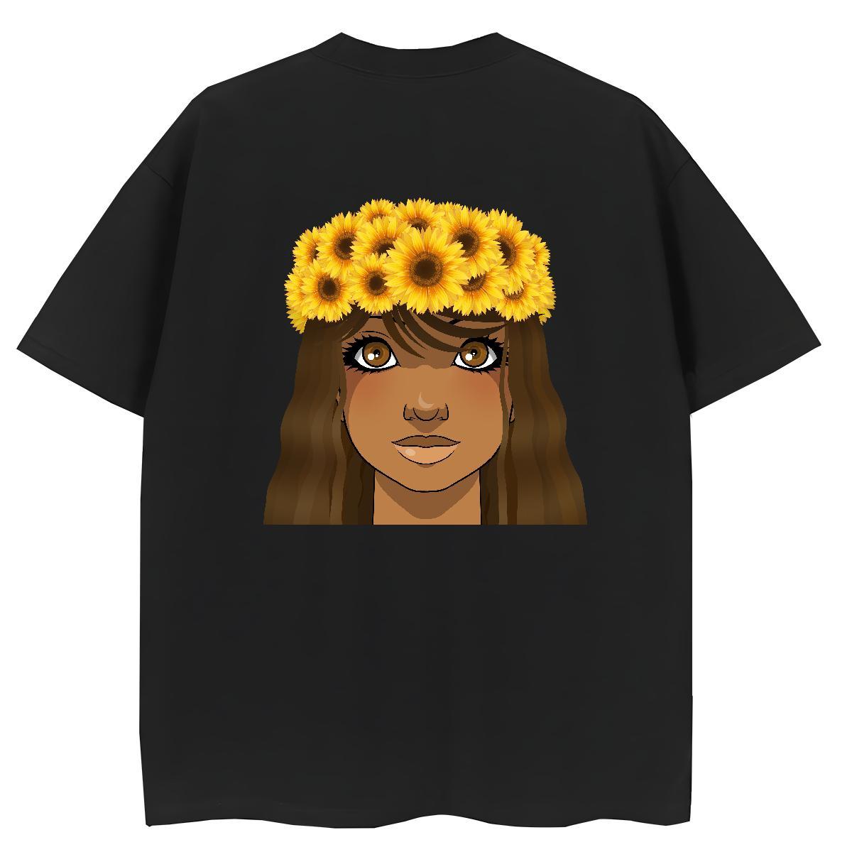 Casual New Women T Shirts 100% Cotton 230g Crew Neck Sport portrait Tshirt for Man Woman Brand Custom Print Plus Size Top Shirts