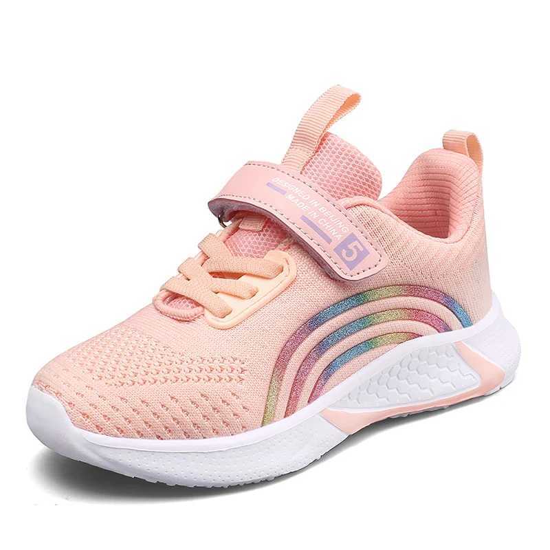 Athletic Outdoor Girls Sneakers Toddler Little Kids Tennis School Walking Shoes H241019