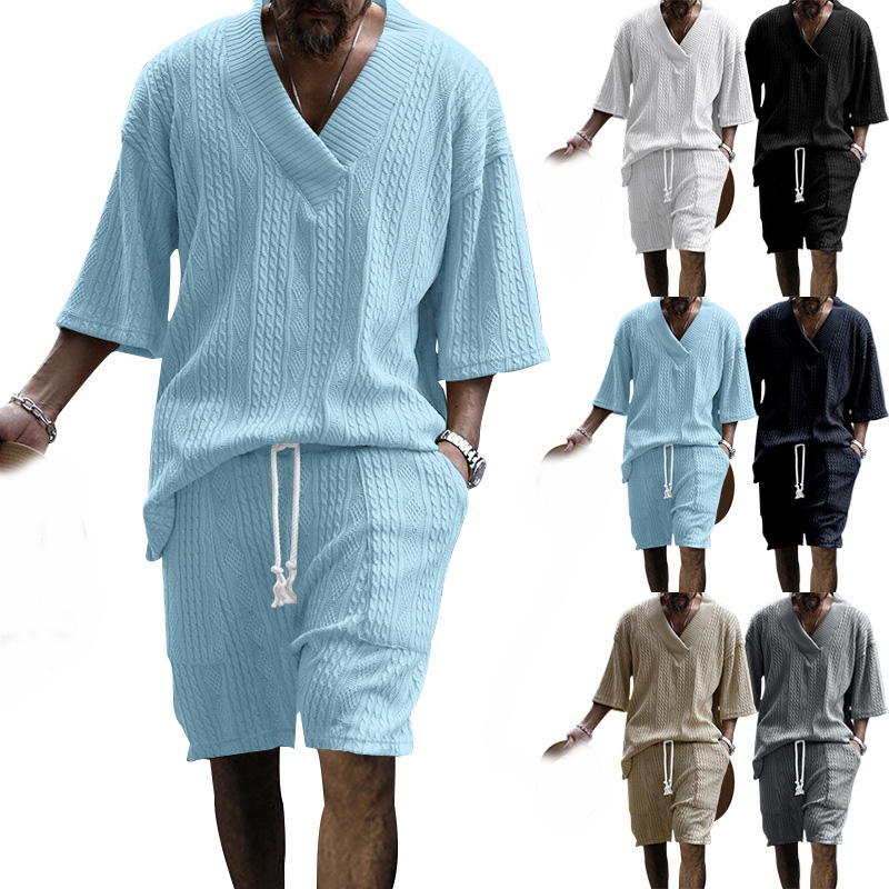 High end casual tracksuits sports suit for men in autumn and winter fashionable and western-style sweatshirt twopiece set trendy Sweater 2 Piece Sets 
