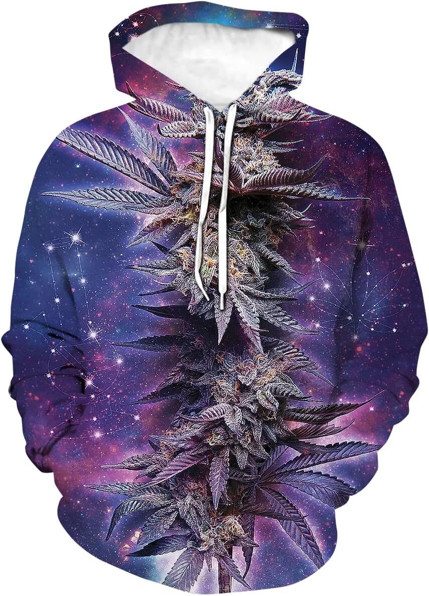 Hoodie for Mens Womens Mens Hoodies Psychedelicmi Rainbow Printed Starry Sky Sweatshirt Hoodie Graphic Hoodies sweatshirt breathable