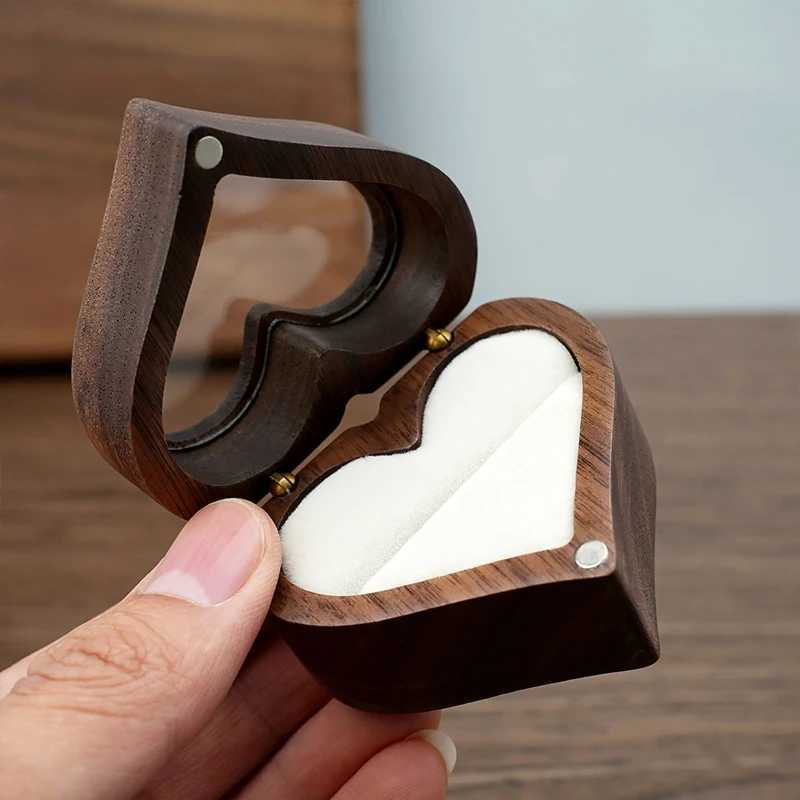 Ring storage box wooden box recommended for engagement wedding celebration birthday gift W241019