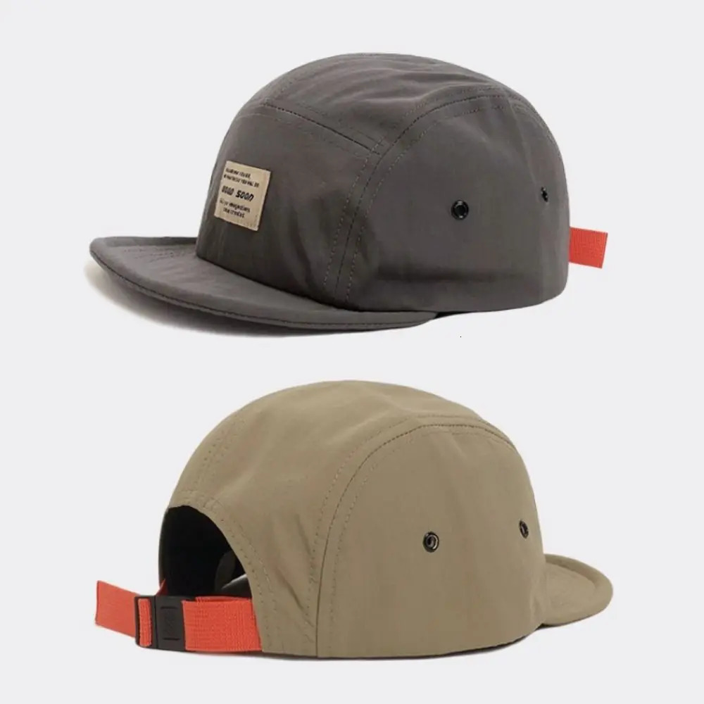 Breathable Quick-drying Baseball Cap Soft Top Short Brim Hip-hop Cap Flat Fashion Sport Sun Hat 241009