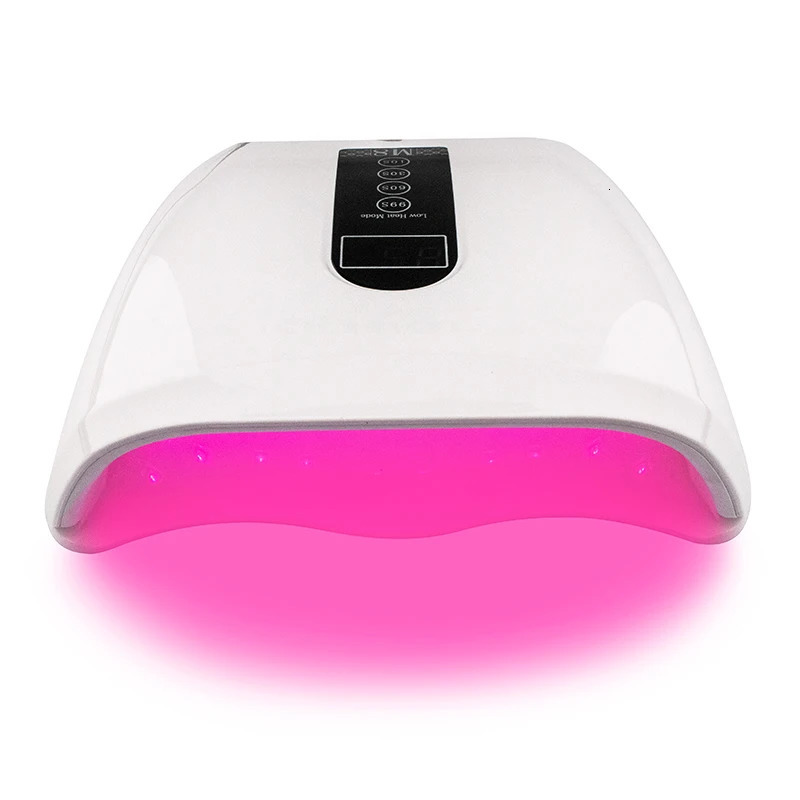 96W nail lamp UV LED nail dryer Red light bead is used for curing and polishing gel High power 96W nail art hand lamp White 241018