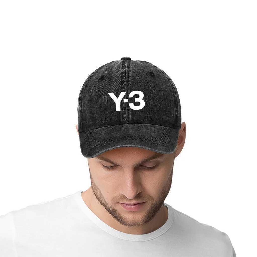Y-3 baseball cap unisex cotton adult adjustable hat suitable for womens hip-hop W241019