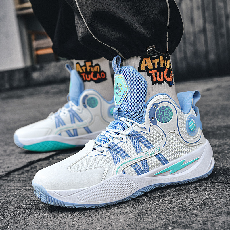 New basketball men, high top sports boots middle school students, cement sports shoes for men
