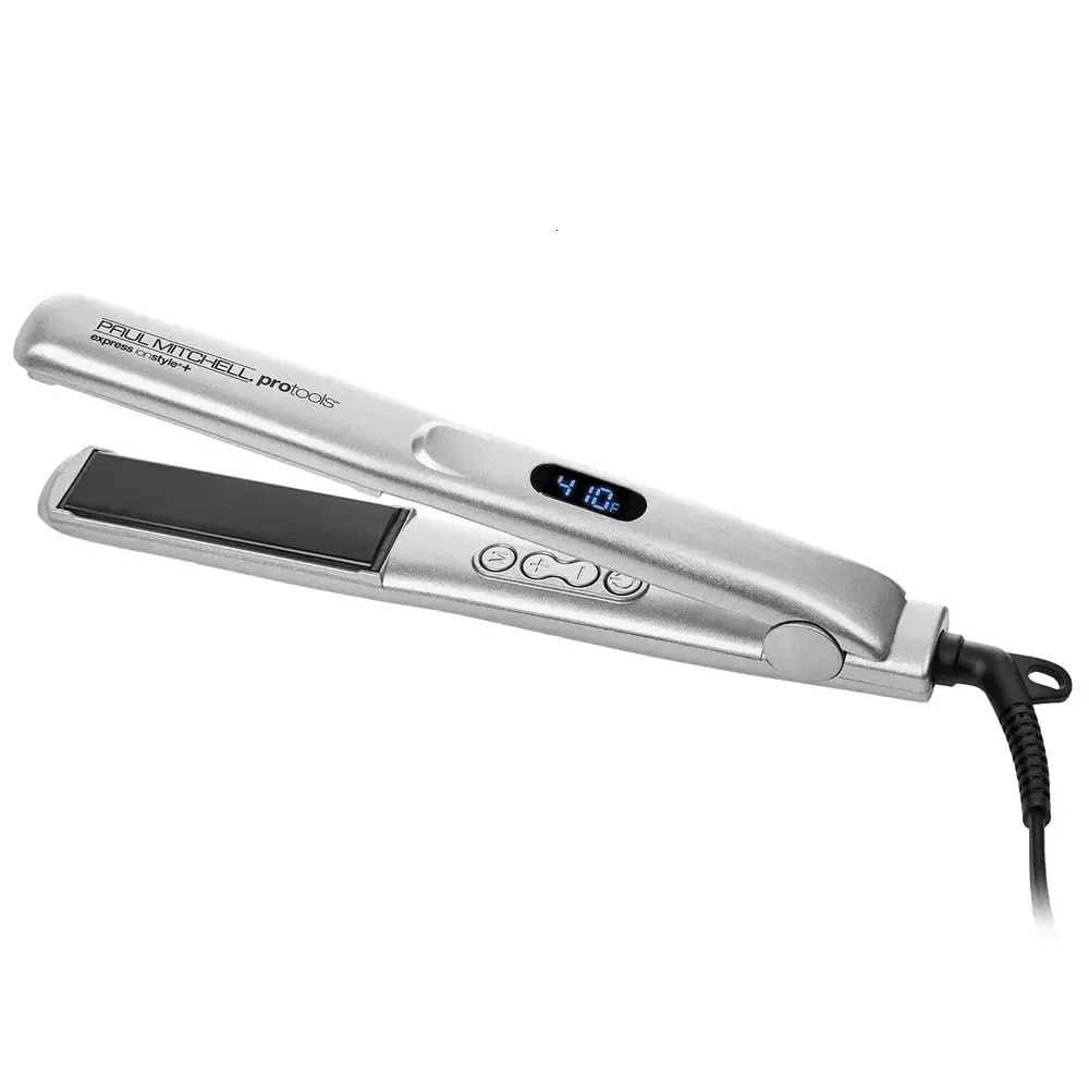 Style1 ceramic flat iron adjustable heat setting used for straightening and curling 241018