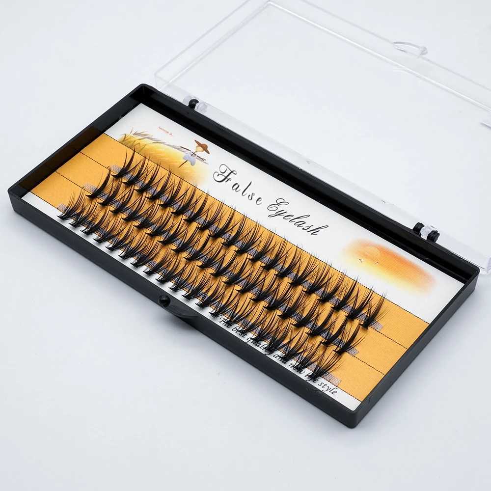 1 box/60 bundles/20D/30D fake lashesIndividual lashes Bunchenatural thick fake lashesEyelash Extensions for make upXJ241019