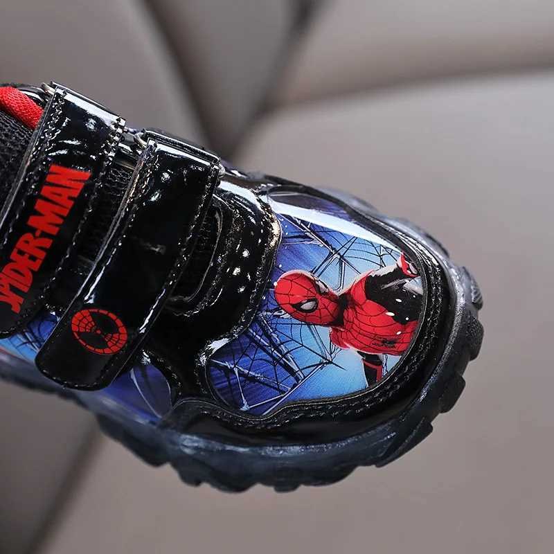 Athletic Outdoor Shiny leather surface boys anti slip sports shoes childrens trend cartoon shoes new H241019