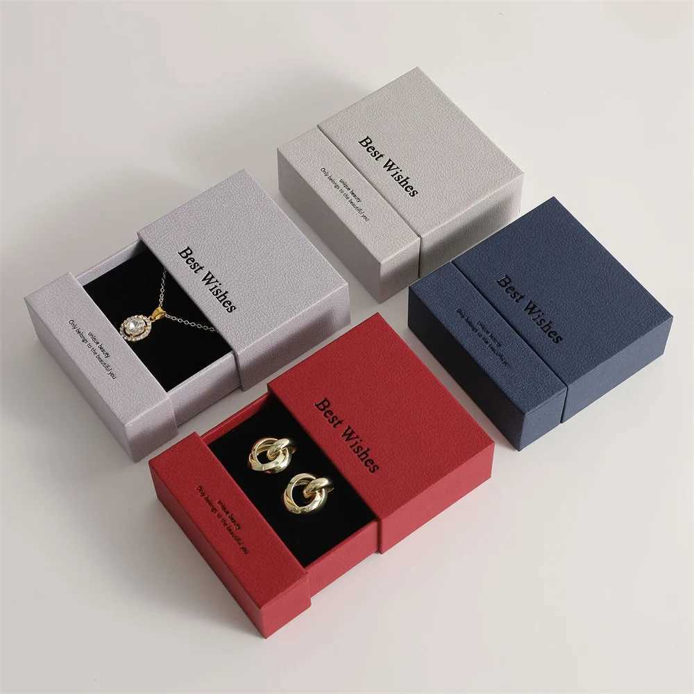 Drawers Jewelry Organizer Elegant Multi Company Durable Architectural Gift Box Customized Ring Box for Home Storage W241019