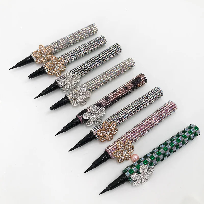 Each batch of 2 self-adhesive liquid eyeliner pens for eyelash waterproof glue cosmetic pens 241018
