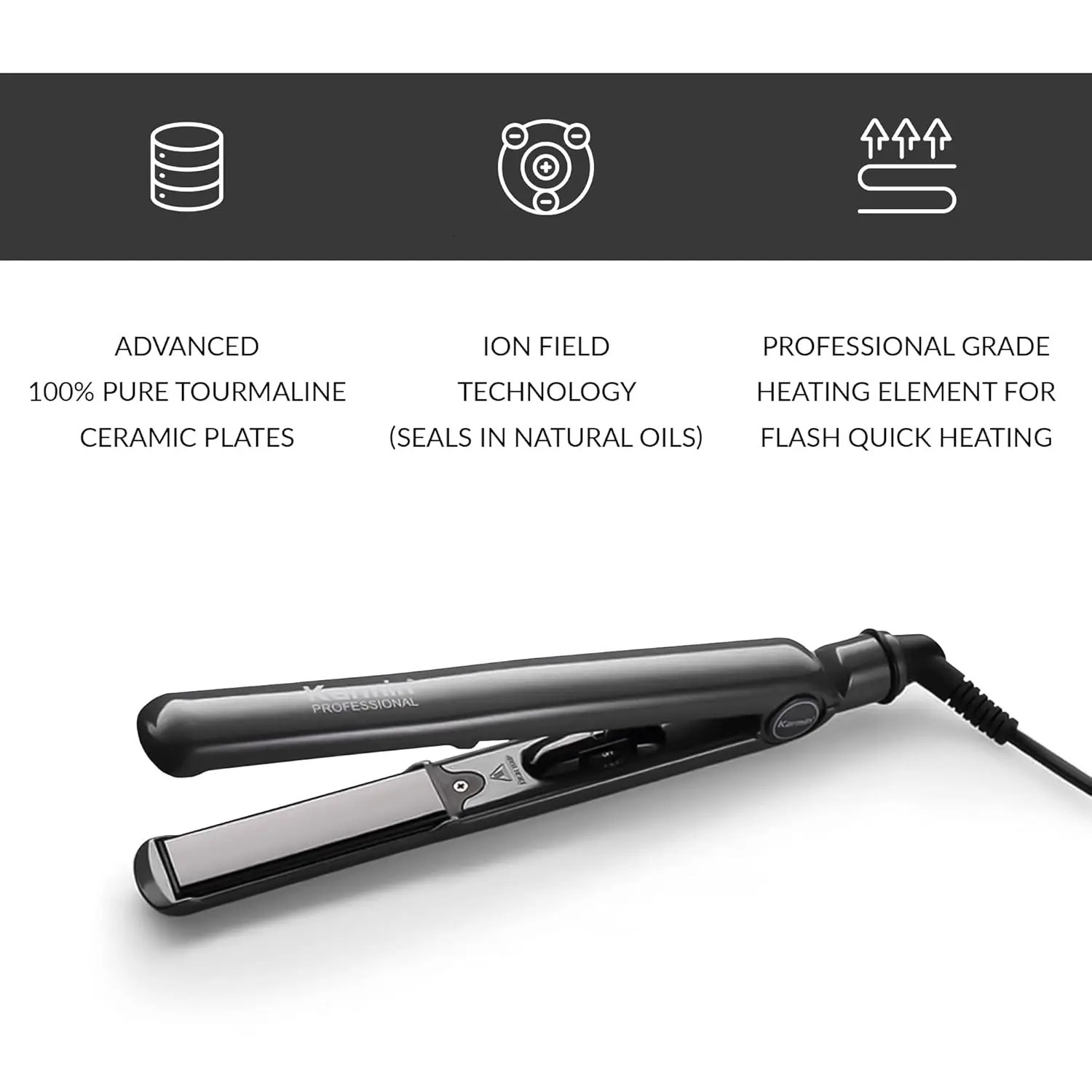 Ceramic Flat Iron Hair Straightener Ionic Hair Straightening Styling Iron Straightening 241018