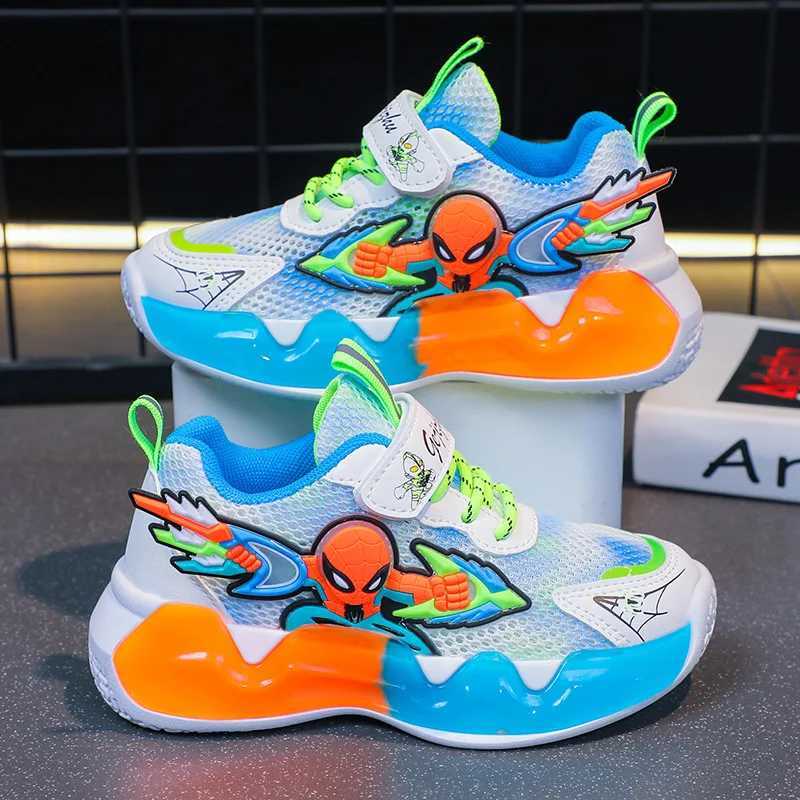 Athletic Outdoor Childrens shoes fashionable cartoon sports shoes breathable sports shoes anti slip childrens shoes dental shoes H241019