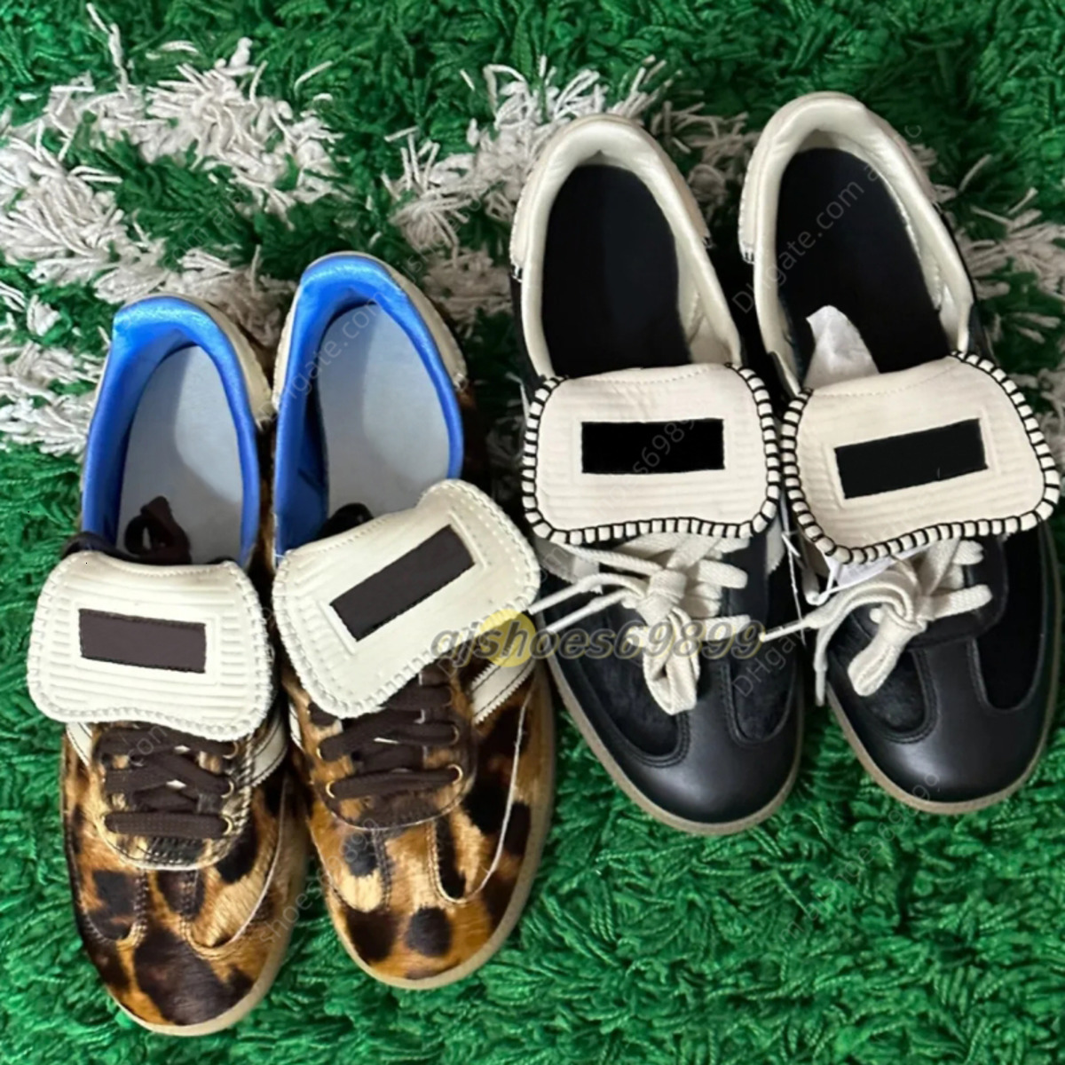 Designer shoes casual shoes for men women designer trainers cloud leopard core black bonners collegiate green gum flat outdoor sports sneakers