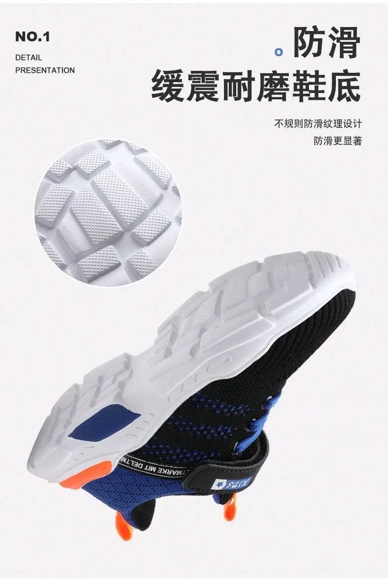Athletic Outdoor 2024 Childrens Fashion Sports Shoes Spring Mesh Breathable Casual Sports Shoes Suitable for Boys Lightweight Running Shoes Sizes 28 t