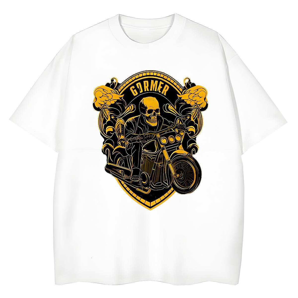 Fashion Woman T Shirts 230g Cotton Short sleeve Soft Sports Street Wear skull Lady T shirt Brand Customized Tops Shirt