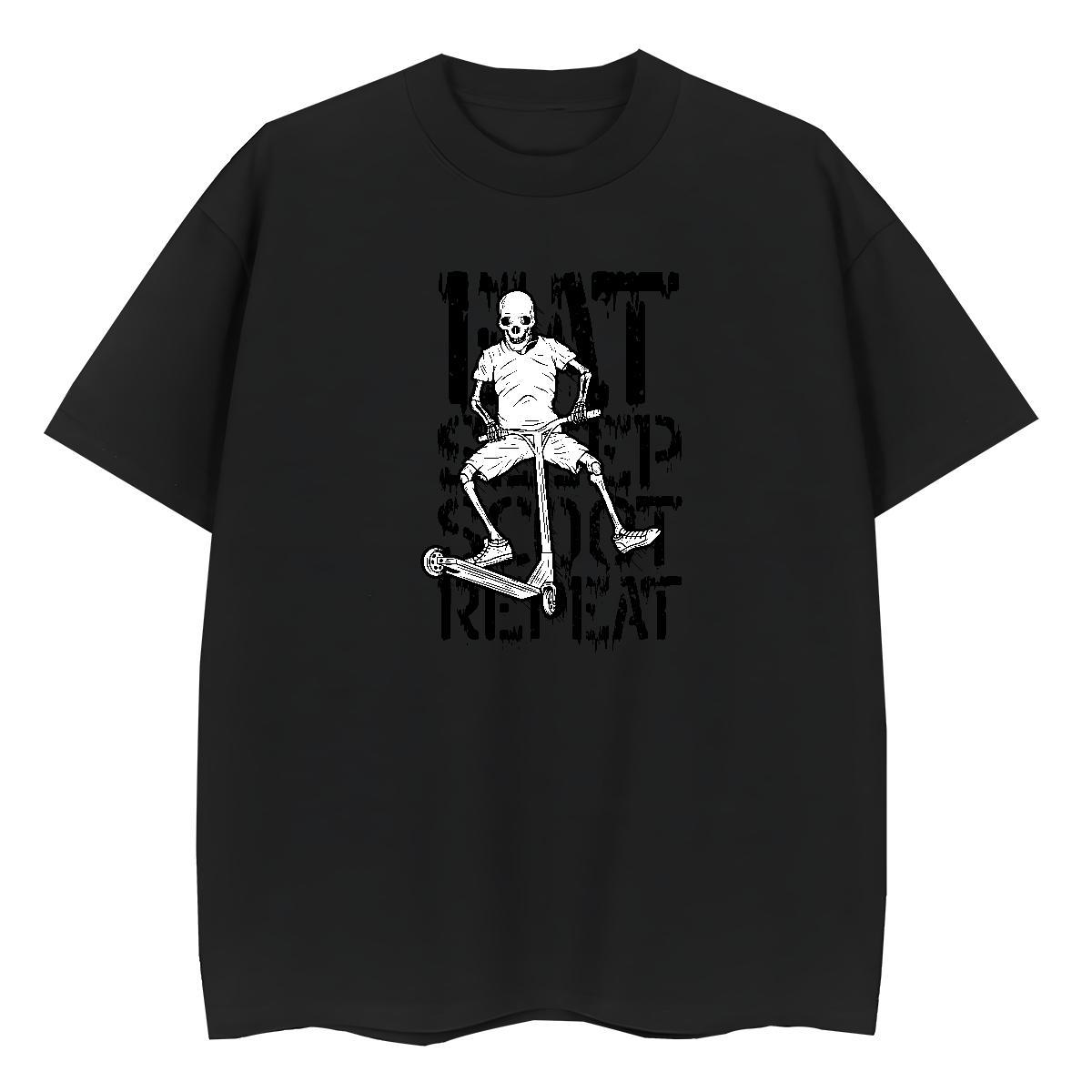 Designer Womens T Shirts 230g 100% Cotton Breathable Short Sleeve Daily Wear skull Woman Tshirt Lady White Plus Size Tops