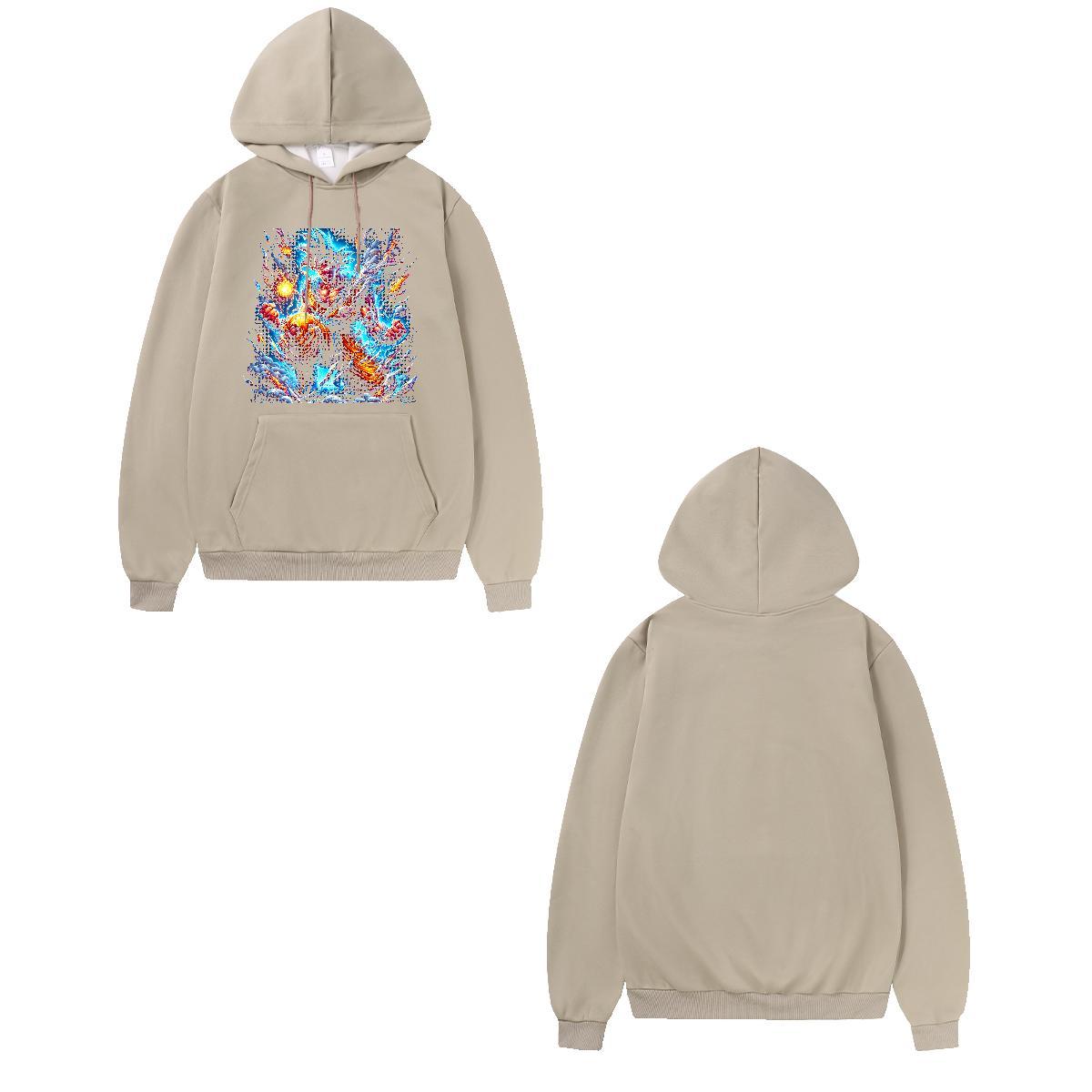 Wholesale Hoodie Breathable Comfortable Men Hoodie Oversized 3XL Top Hoody Anime Printing Street 350g Cotton