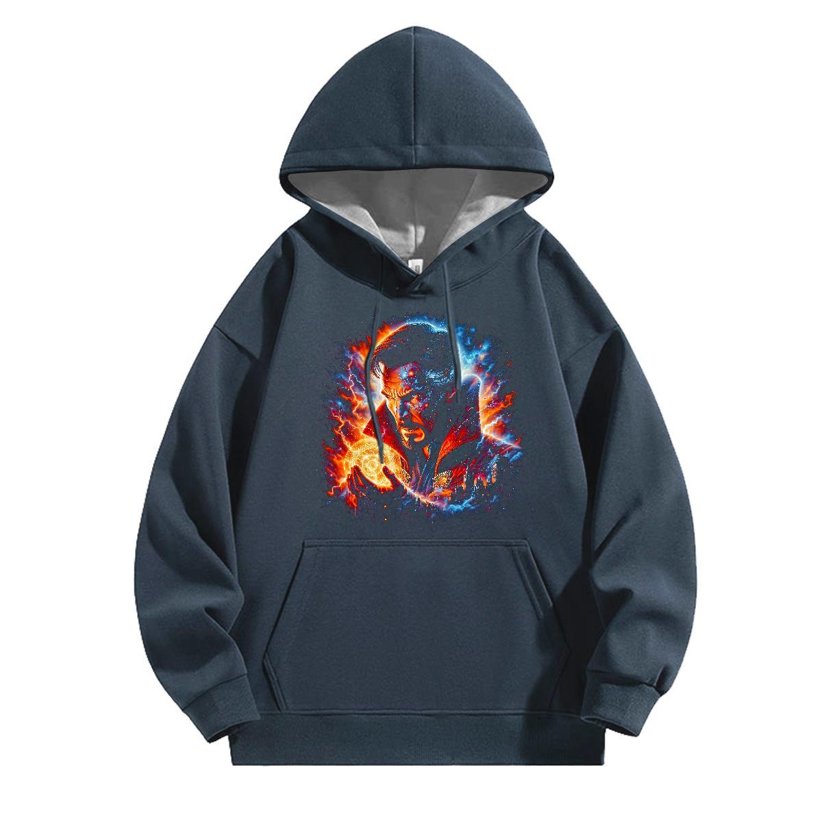 Wholesale Mens Hoodie Hooded Collar Brand Hoodie for Man Woman US Plus Size Clothes Outdoor Thick Fleece