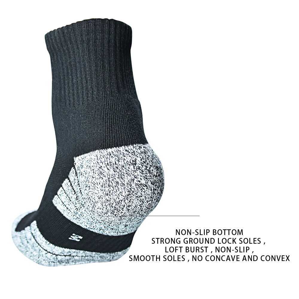 3 Pairs Thick Towel Base Autumn Winter Men Socks Breathable Cotton Sports Sock Breathable Deodorant Men Outdoor Running SocksXJ241019