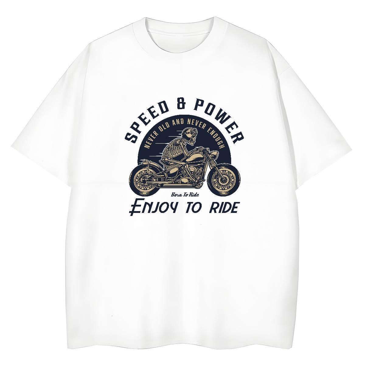 Factory Direct T-Shirts 100% Cotton 230g Breathable Crew Neck Sports Casual skull Women Tshirts Popular Graphic Tops Tees