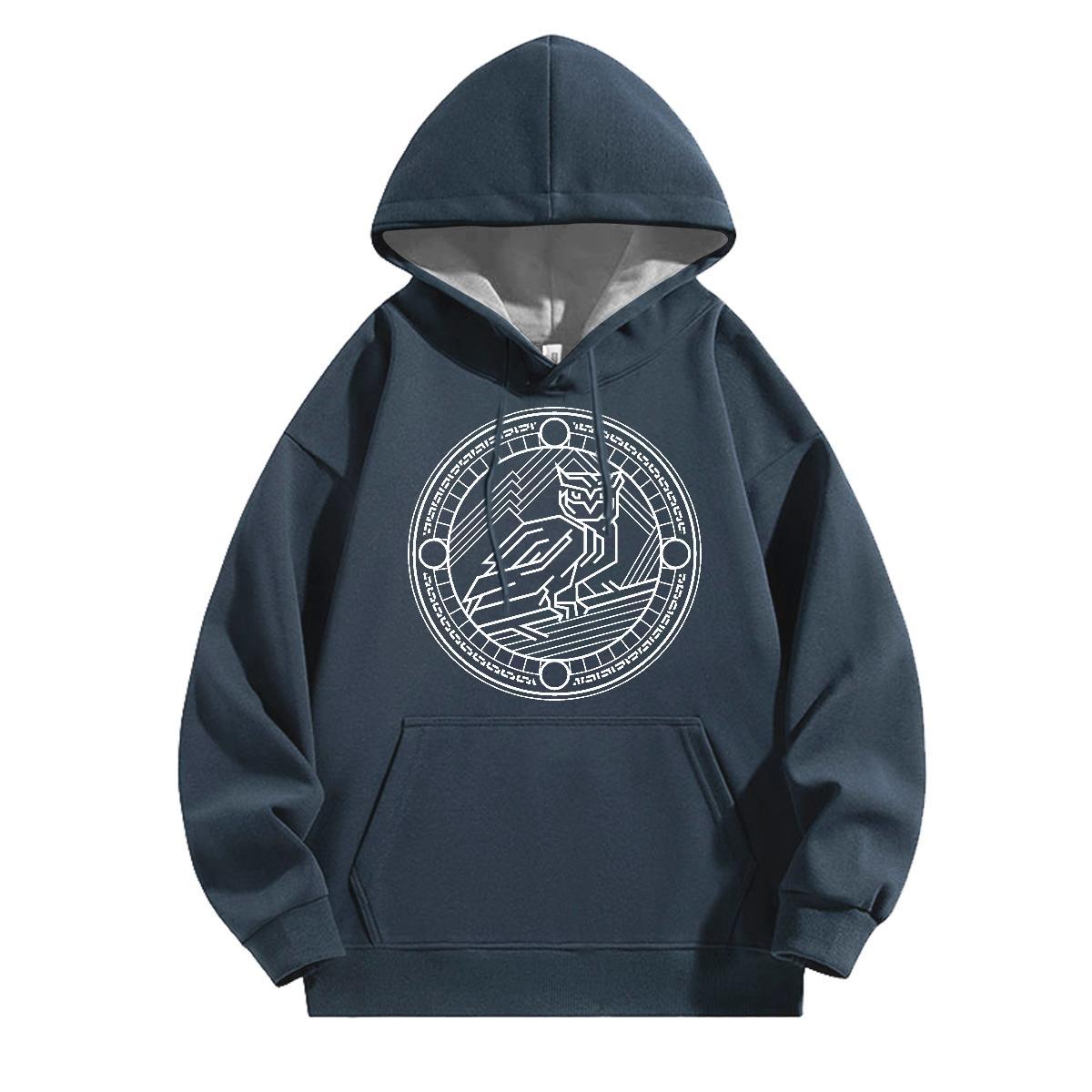 Free Shipping Men's Hooded Sweatshirt Breathable Drawstring Hoodie Soft Hoodie for Man Woman Skull Tops Pullover Hoodie Spring Autumn Thick Fleec