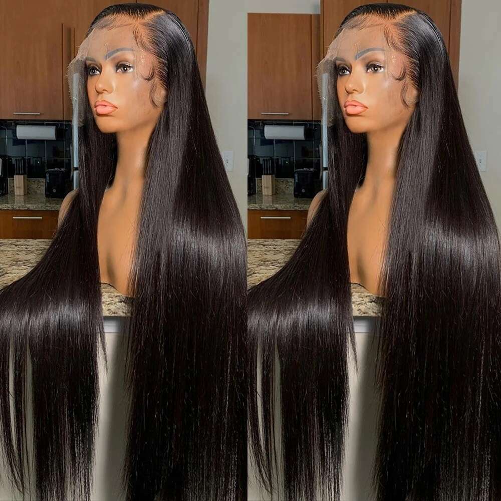 Bone Straight Transparent 13x6 Frontal Human Hair Wigs Cheap Brazilian Remy 13x4 Lace Front Wig For Women On Clearance Sale