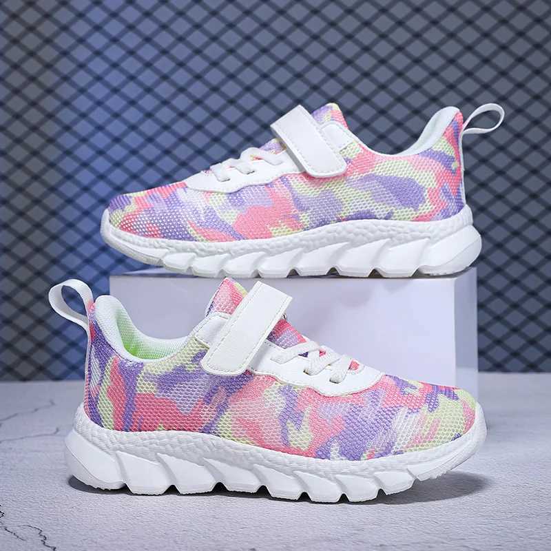 Athletic Outdoor Girls Sneaker Shoes breathable comfortable sport shoes H241019