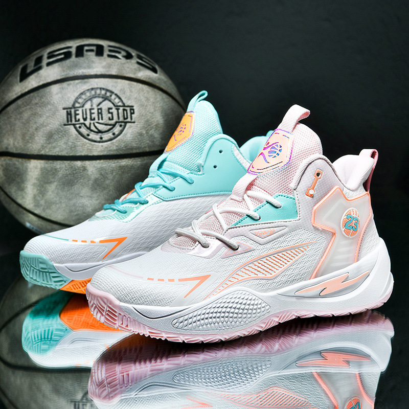 New practical basketball boots, outdoor concrete sports shoes, big children's youth basketball shoes
