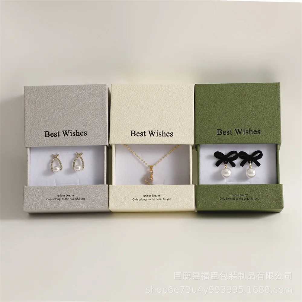 Drawers Jewelry Organizer Elegant Multi Company Durable Architectural Gift Box Customized Ring Box for Home Storage W241019