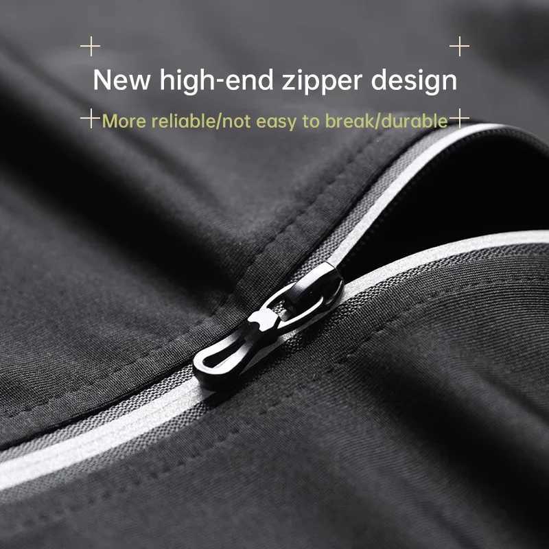 Running sportswear set mens autumn and winter fitness clothing wearing fast drying clothes professional training morning running outdoor cycling W2410
