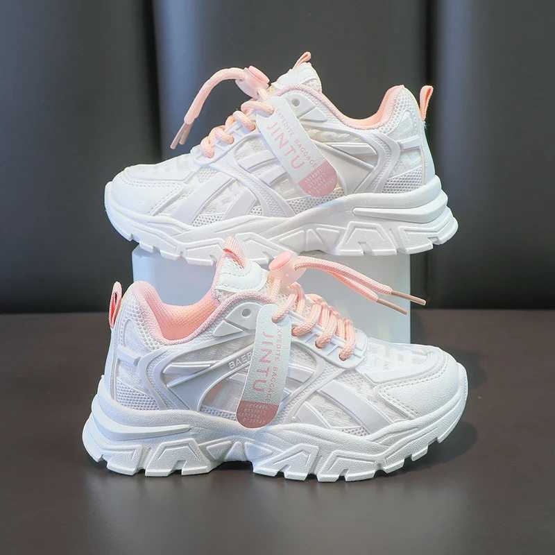 Athletic Outdoor Summer/Autumn Baby Girls Casual Fashion Sports Shoes Dent Childrens Beautiful Breathable Sports Childrens Shoes Comfortable H241019