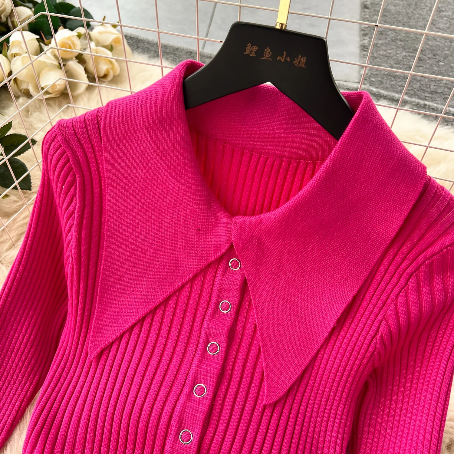 YuooMuoo Women Dress Autumn Winter Elegant Fur Long Sleeve Knitted Sweater Dress Chic Lady Wrap Hips Bodycon Long Vestidos 241010