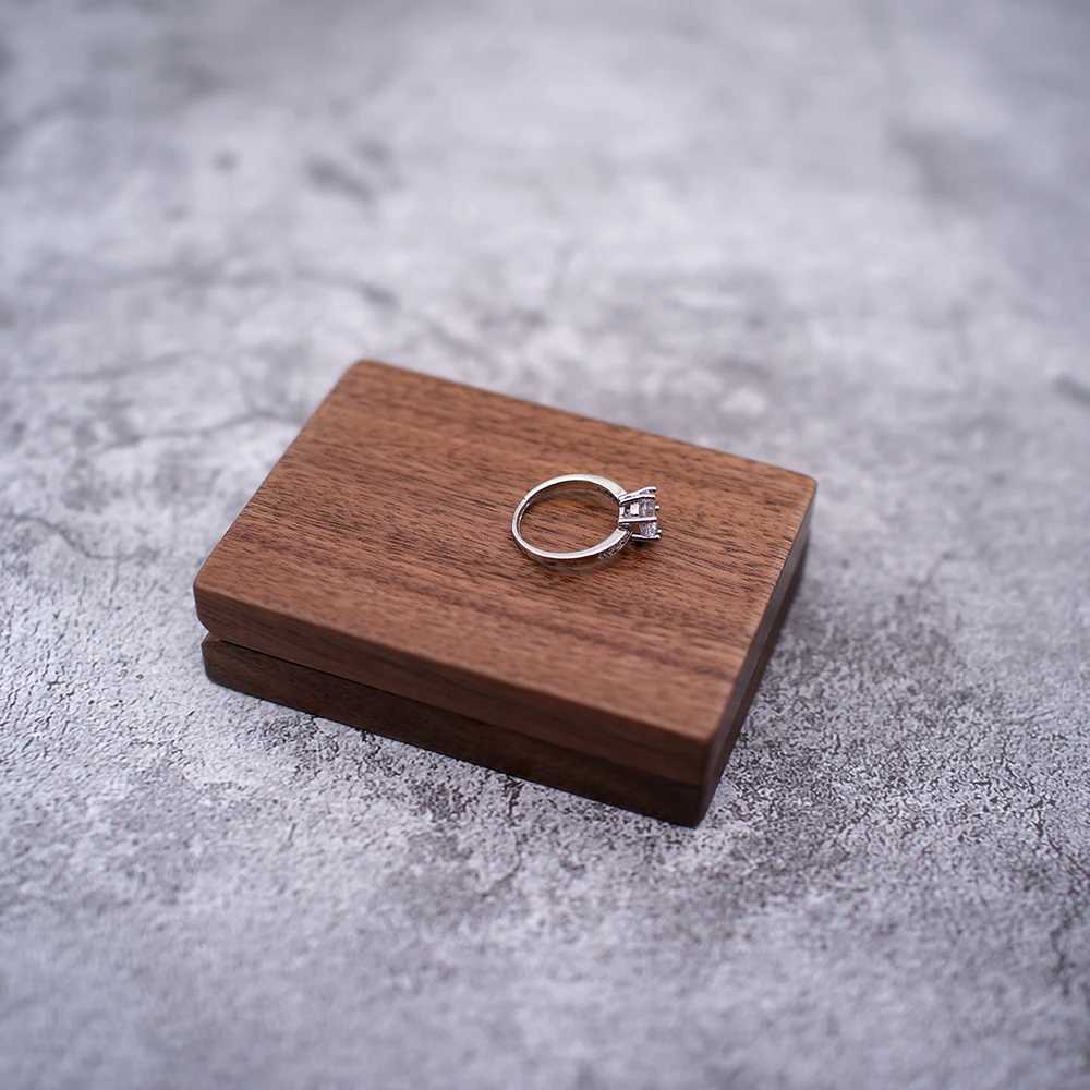 Wedding ring box used for wedding ceremonies set holder suitable for women personalized I love you engagement Valentines Day birthday gift box W241019