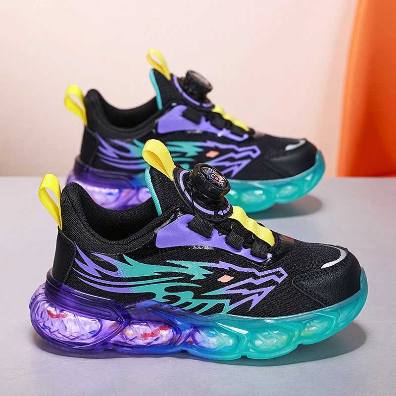 Athletic Outdoor Boys Girls Sneakers Kids Tennis Shoes for Walking/Running Lightweight Breathable Gym H241019 Q1PY