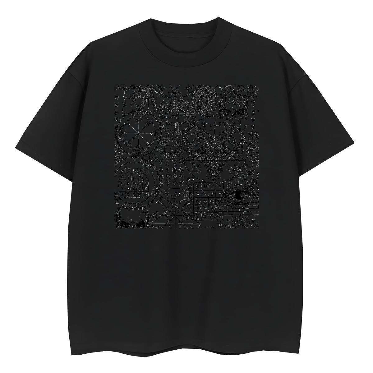 Fashion New T Shirts Women 100% Cotton 230g Breathable Short Sleeve Street skull Unisex Tshirts Soft Cartoon Print Tops Tees