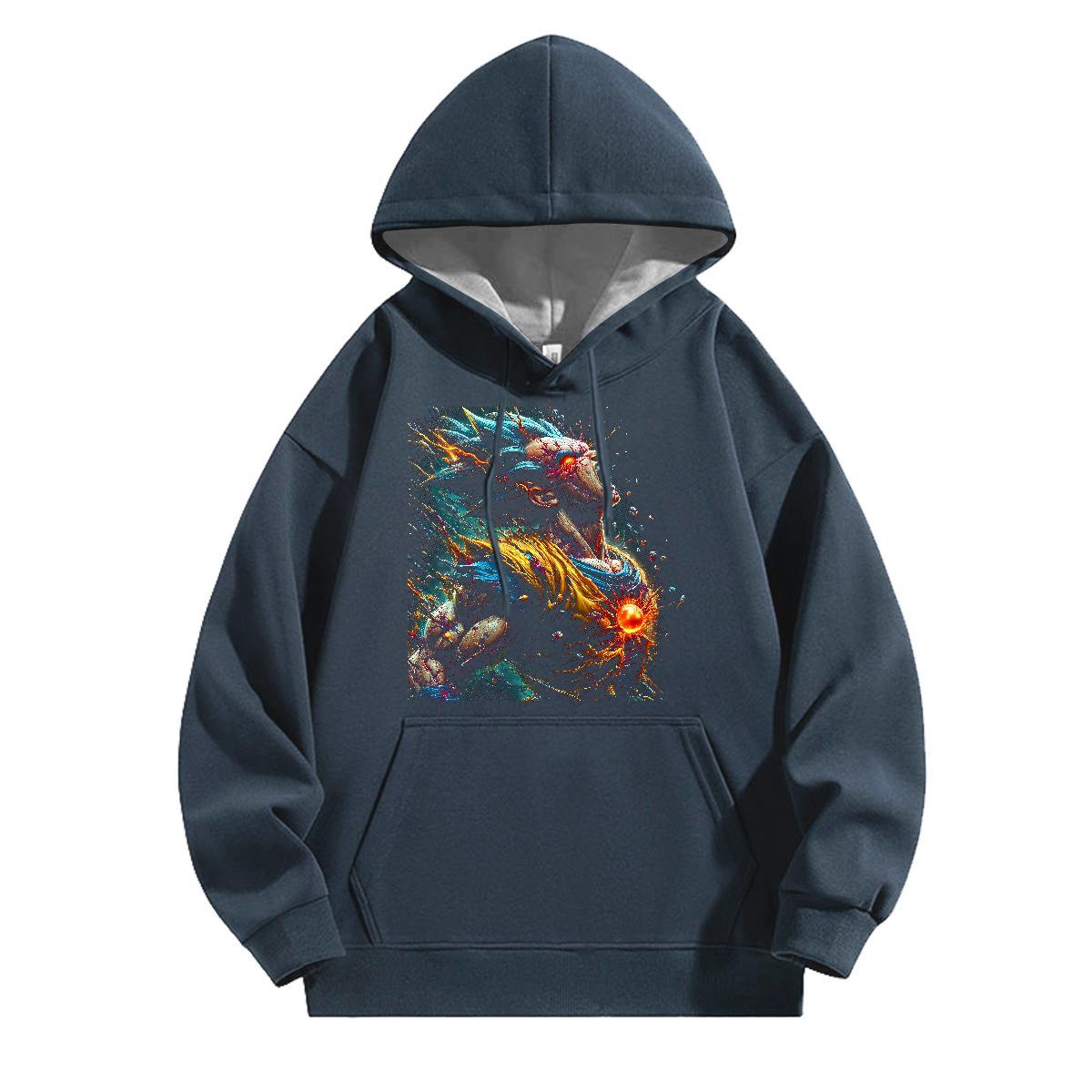 2024 Designer Hoodie Breathable Hooded Collar Classic Men Tops Hoodie Black Oversized Tops Hoody Street Wear Thick Plush