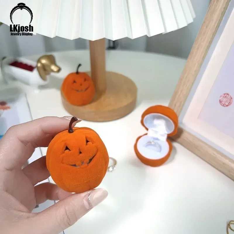 New Halloween Pumpkin Jewelry Box Surprise Gift Box Cartoon Ring Box Pendant Earrings Jewelry Gift Box W241019