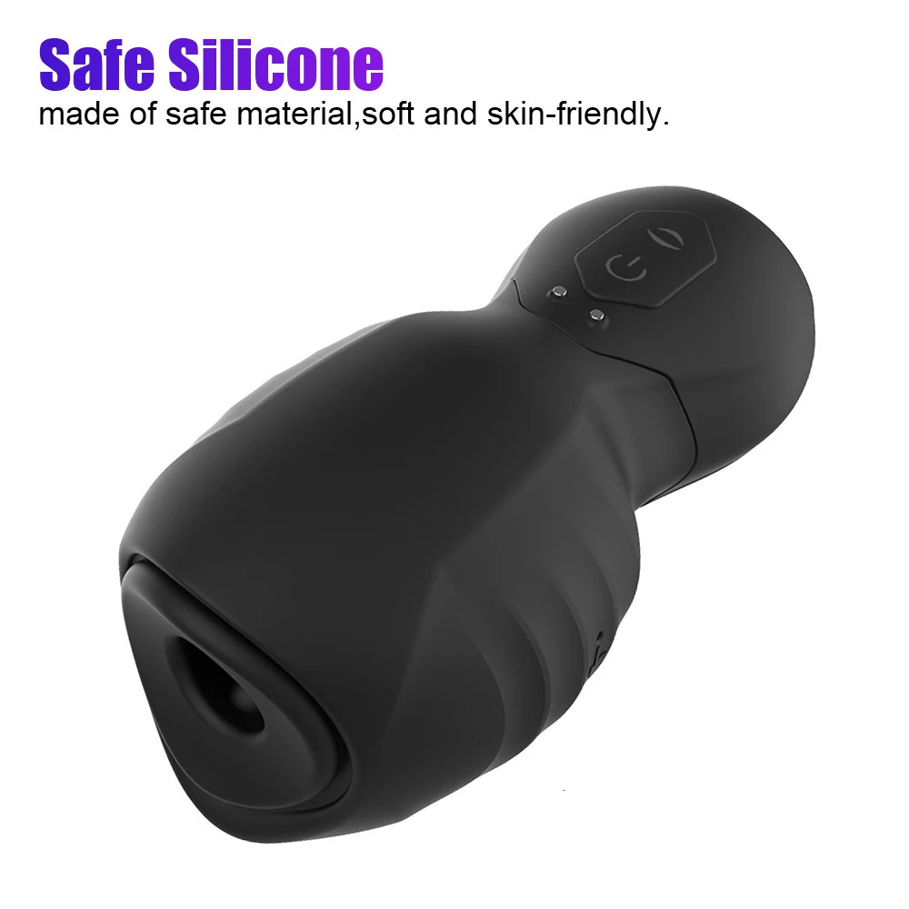 Automatic Male Masturbator Glans Sucking Vibrators Vaginal For Men Penis Pump Enlargement Cock Exerciser Sucker Sucks Sex Toys 241010